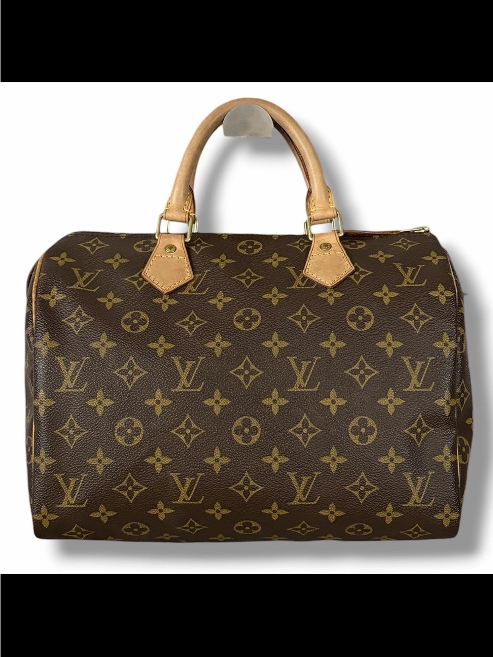 Louis Vuitton Brown Monogram Top-Handle Satchel